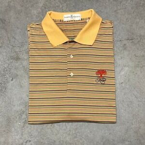 Fairway & Greene Kiawah Island Ocean Course Vintage Stripe Golf Polo Sz XL